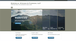 Desktop Screenshot of bsfcpas.com